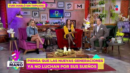 ¿En busca de sucesora? Yuri opina de las nuevas generaciones