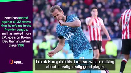 'Other teams should clap Kane' - Conte on Brentford chants