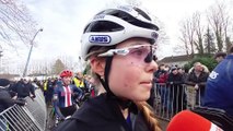 Cyclo-cross - Coupe du Monde - Gavere 2022 - Line Burquier : 