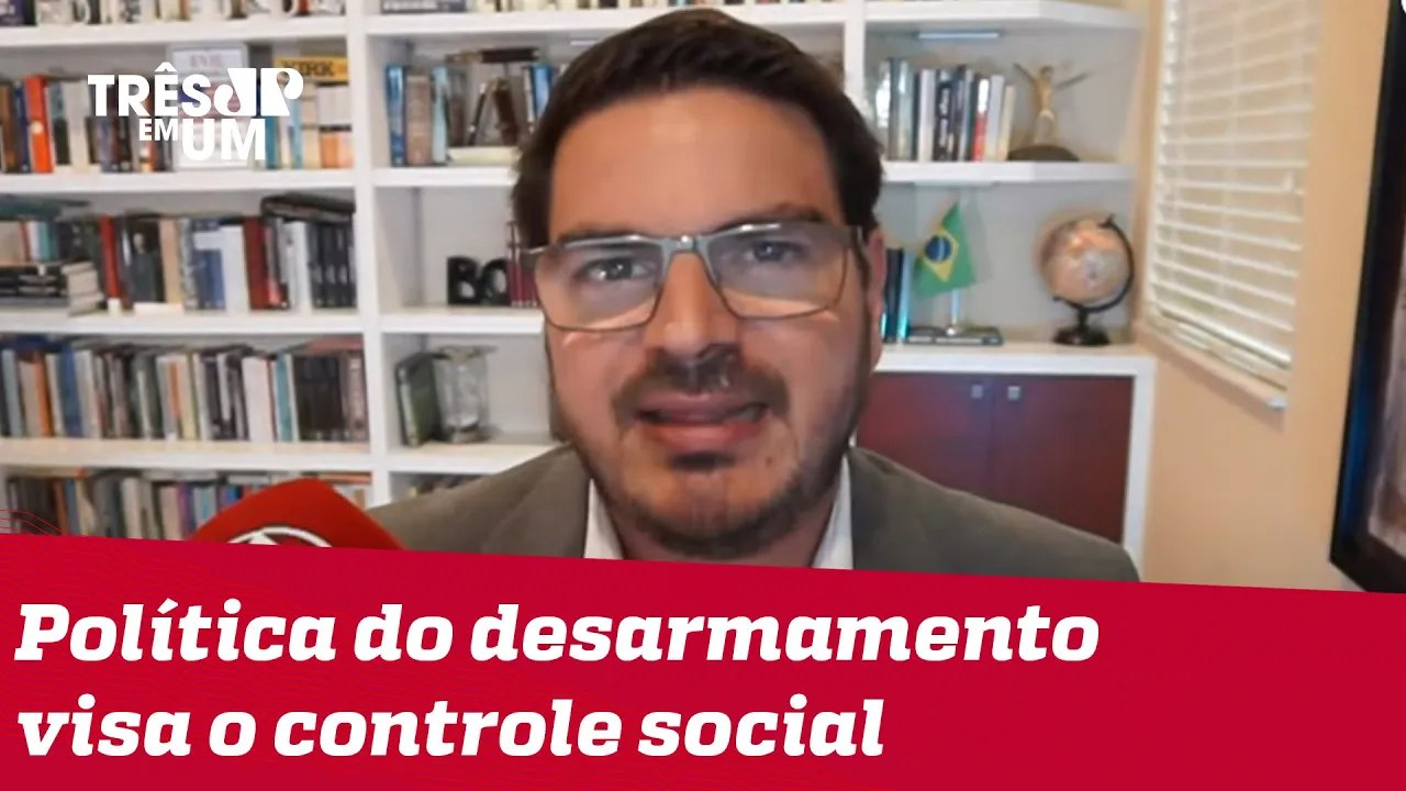 Rodrigo Constantino: Partidos de esquerda que perdem nas urnas querem promover o desarmamento