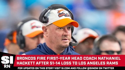 下载视频: Broncos Fire Head Coach Nathaniel Hackett