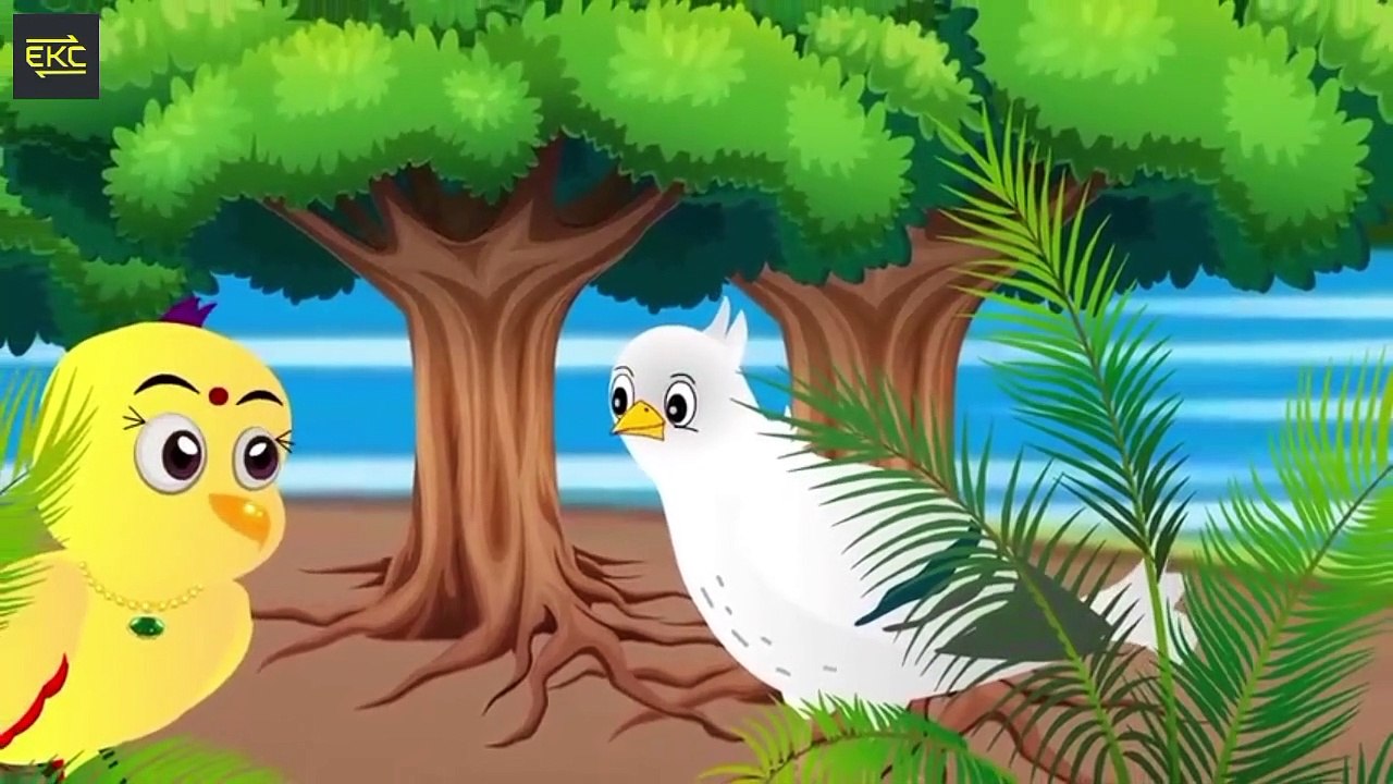 Tuni Chidiya Wala Cartoon | Kauwa Chidiya Kahani | EKC Animation