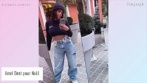 Amel Bent en crop top : photo avec son fils et ses filles aux looks beaucoup plus sages