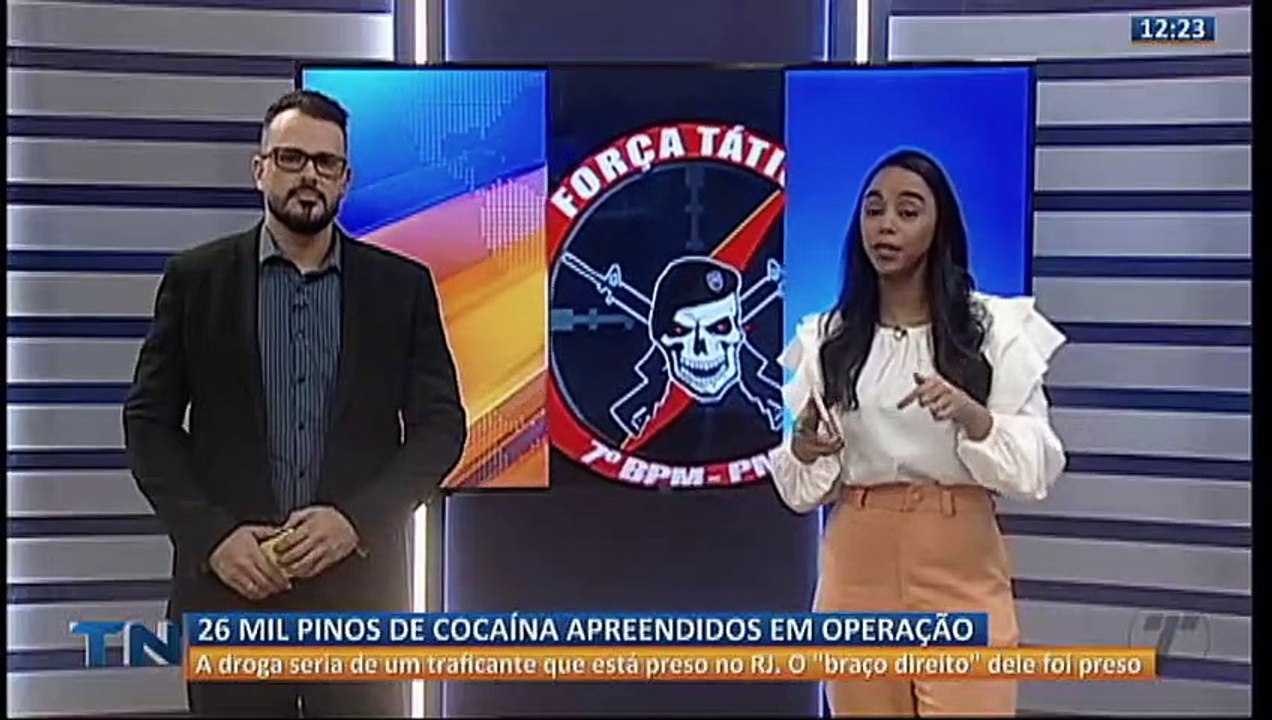 26 mil pinos de cocaína são apreendidos no ES