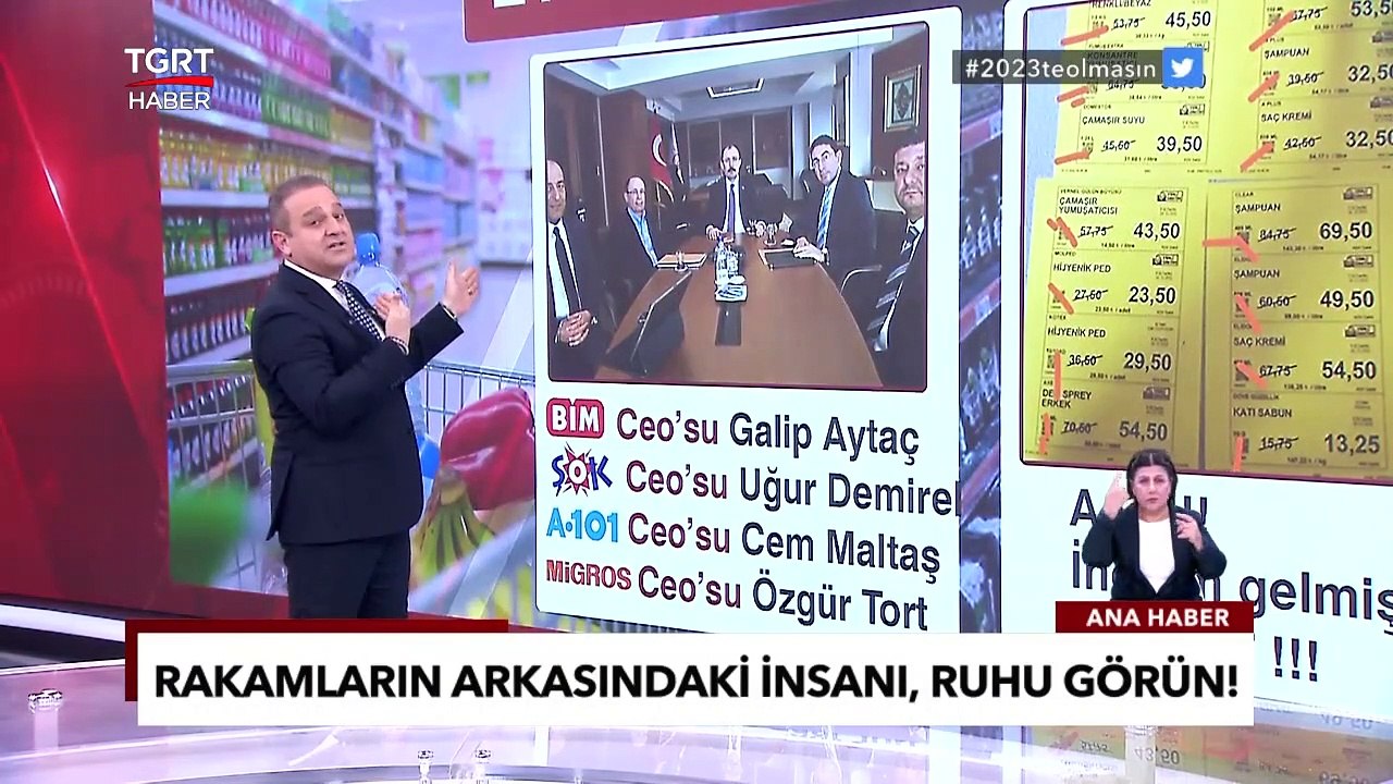 Zincir Marketlerin Müdürleriyle Kritik Toplantı, Bakan Muş Etiket Uyarısı Yaptı - Ekrem Açıkel