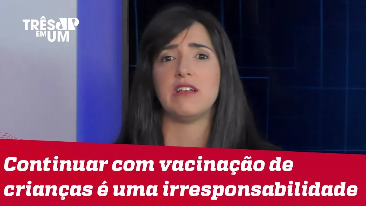 Bruna Torlay: Discurso sobre vacinação não prioritária é para não chocar a opinião pública
