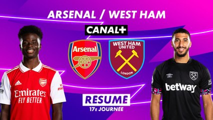 Le résumé d'Arsenal / West Ham - Premier League 2022-23 (17ème journée)