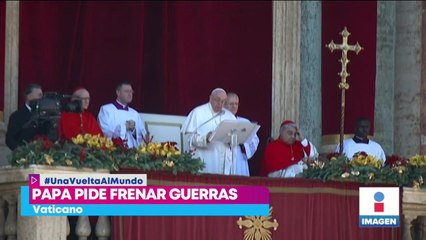 Papa Francisco pide un alto a la guerra en Ucrania y en el mundo