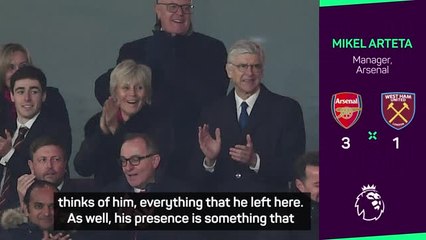 Arteta especially happy to beat West Ham on night Wenger returns to Emirates