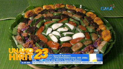 Iba’t ibang assorted kakanin sa bilao, ating tikman | Unang Hirit