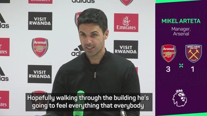 Arteta especially happy to beat West Ham on night Wenger returns to Emirates