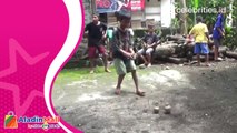 Asyiknya Mengisi Waktu Liburan dengan Membuat dan Bermain Gasing, Seru!