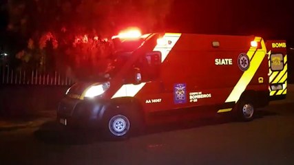 Acamado sofre queda do sofá e é socorrido pelo Siate no Floresta