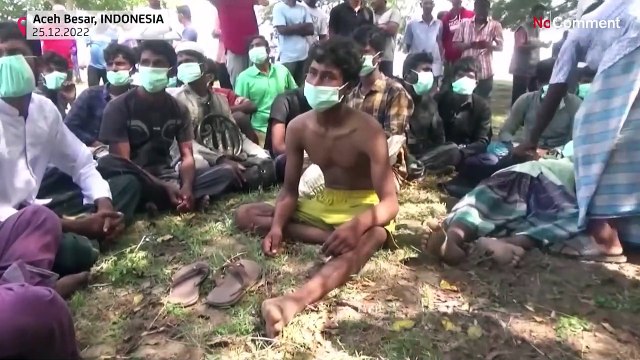 Wochenlange Odyssee im Ozean: Boot mit Rohingya-Flüchtlingen in Indonesien angekommen