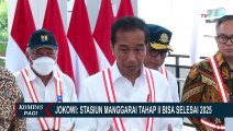 Ditargetkan Jadi Stasiun Pusat, Jokowi Resmikan Pengembangan Stasiun Manggarai Tahap I