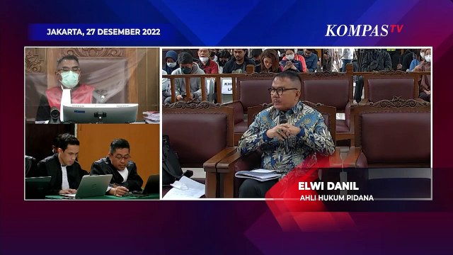 Sidang Sambo, Penjelasan Ahli Soal Perbedaan Unsur Pembunuhan dan Pembunuhan Berencana