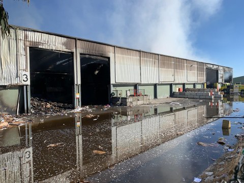 Hume recycling centre fire | Canberra Times | December 27, 2022