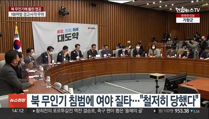 북 무인기 침범에 여야 질타…"철저히 당했다"