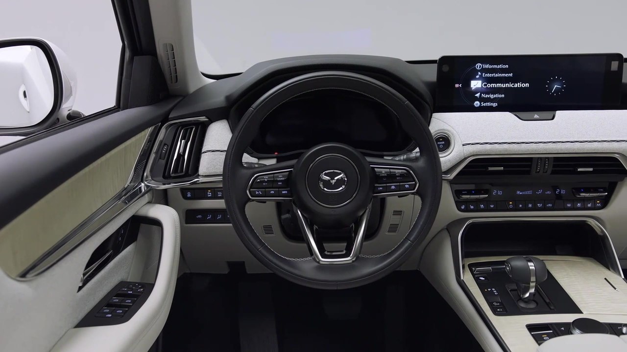 Der neue Mazda CX-60 - Das Cockpitdesign