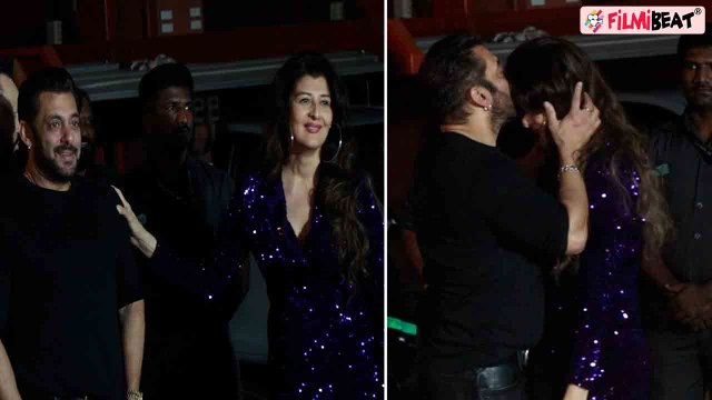 Salman Khan Birthday: Ex GF Sangeeta Bijlani को Kiss के साथ Salman ने किया See off, Viral Video