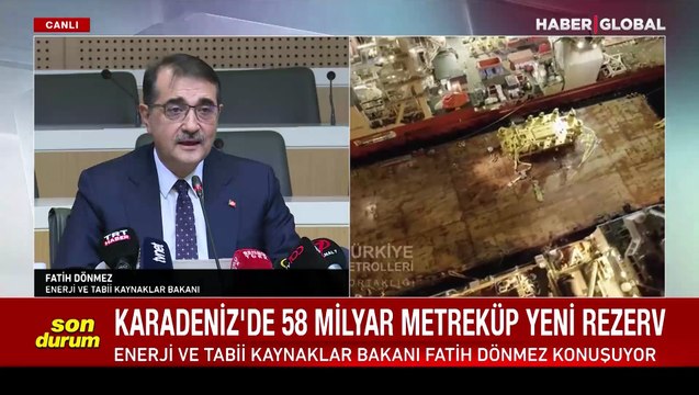 Bakan Dönmez'den Karadeniz'deki yeni doğal gaz keşfiyle ilgili açıklama