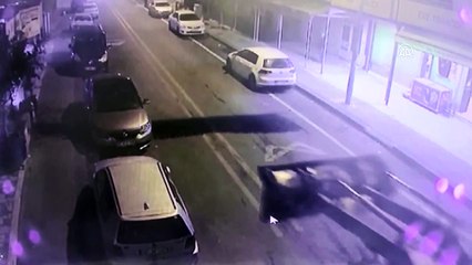 Belediyenin iş makinesini çalıp araçlara zarar verdi