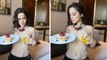 Urfi Javed Without Clothes Look Viral, Juice और Pancakes से Cover की Body Video Viral *Entertainment