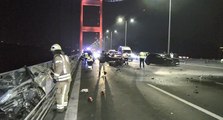 FSM Köprüsü’nde zincirleme kaza: 3 yaralı