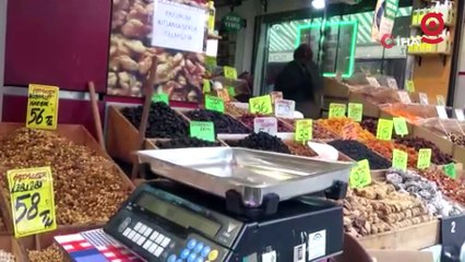 Yılbaşı öncesi tezgâhları süsleyen kuruyemişler cep yakıyor