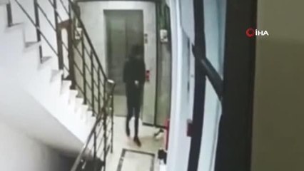 Ayakkabı ve bisiklet çalan hırsız kamerada