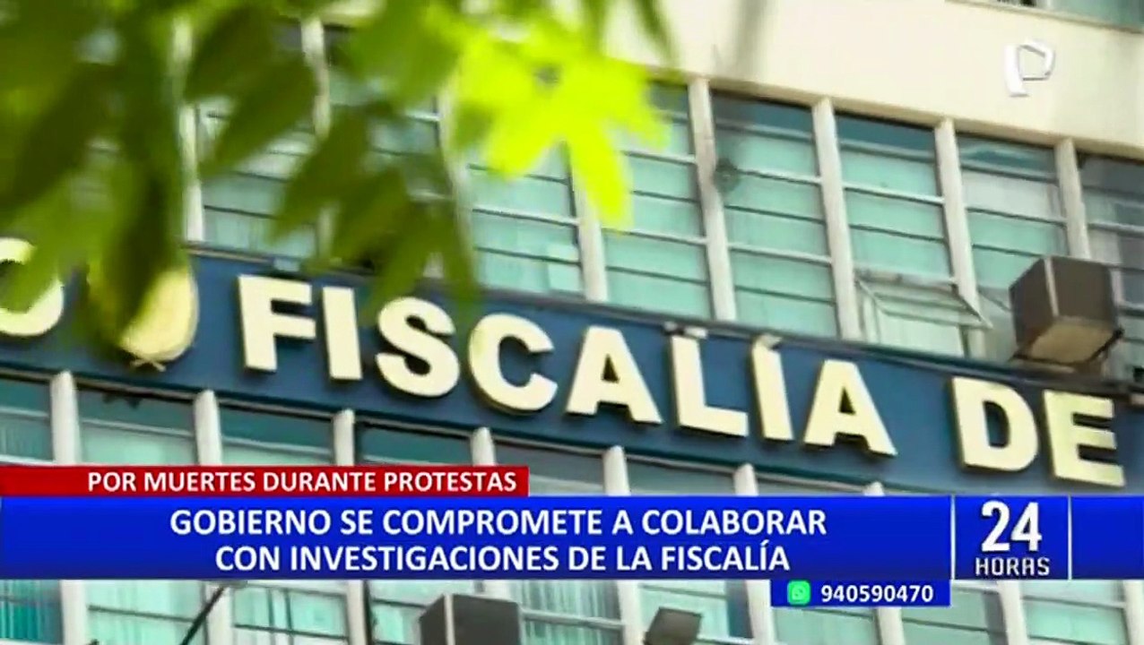 Ministerio Público y fuero militar investigarán muertes en protestas, informó el ministro de Justicia, José Tello