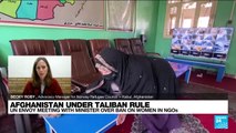 Taliban prohibits women from working in NGOs, many suspend their activities