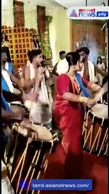 Watch : மணப்பெண்ணும், தந்தையும் வாசித்த செண்டை மேளம்! களைகட்டிய திருமண வைபோகம்!