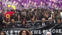 شاهد: مسيرة تكريما للأكراد الثلاثة الذين قتلوا بالرصاص في باريس