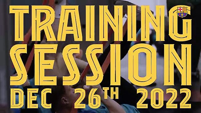 Dembelé vuelve a los entrenamientos del FC Barcelona / FCB