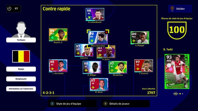 eFootball 1854-1875 points