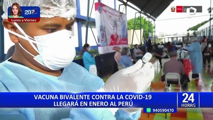 Vacuna bivalente contra el coronavirus llegaría en enero al Perú