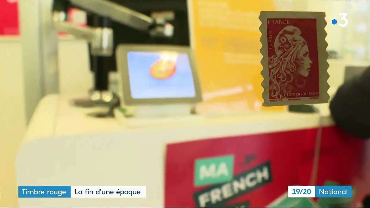 La Poste annonce la suppression du timbre rouge à partir du 1er janvier prochain - Il sera remplacé par une «e-Lettre» dématérialisée - VIDEO