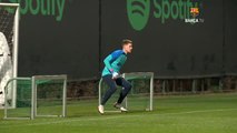 Dembelé adelanta su regreso a los entrenamientos con el Barça