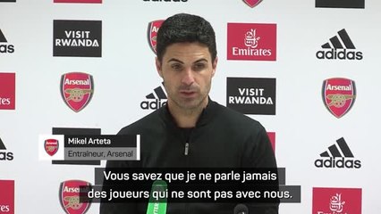 Arsenal - Arteta sur la rumeur Mudryk : "Je ne parle jamais des joueurs qui ne sont pas avec nous"