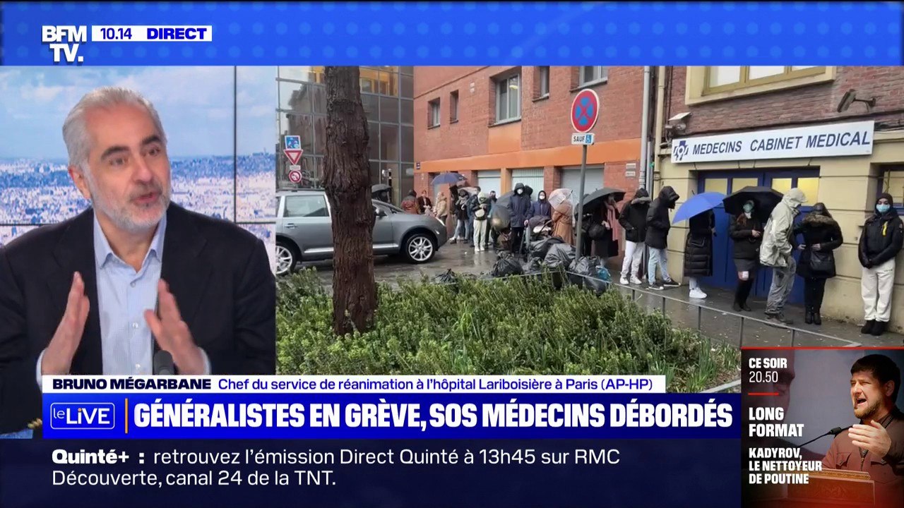 Pr Bruno Mégarbane: "La médecine libérale souffre des mêmes mots que nous à l'hôpital"