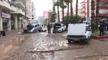 Yılın en yüksek yağış değeri selin etkilediği Finike'de ölçüldü