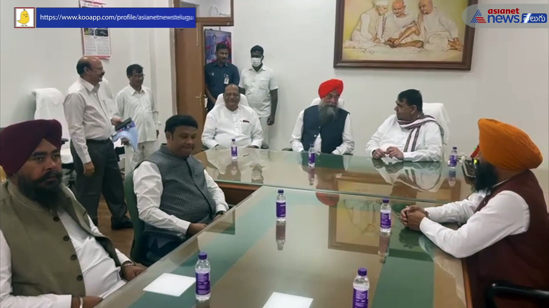 తెలంగాణ అసెంబ్లీని సందర్శించిన పంజాబ్ స్పీకర్ కుల్తార్ సింగ్... 