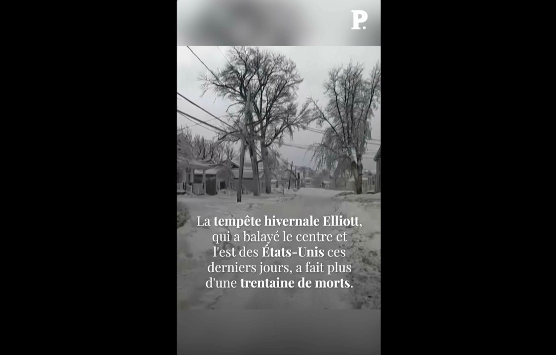 Les États-Unis paralysés par la tempête hivernale Elliott