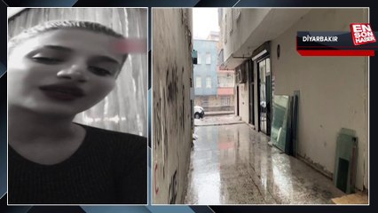 Diyarbakır’da babasının öldürdüğü genç kızın son görüntüsü