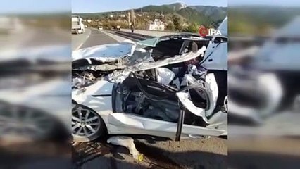 Hatay'da inanılmaz kaza