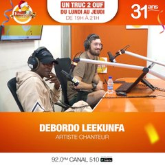 Le passage de Debordo Leekunfa l'american soldier dans #UnTruc2Ouf  sur FREQUENCE 2