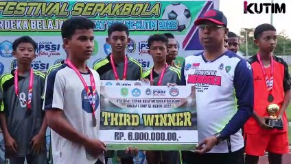Penutupan Festival Sepak Bola Merdeka Pelajar