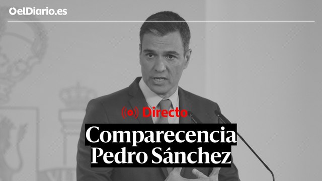Sánchez comparece ante los medios