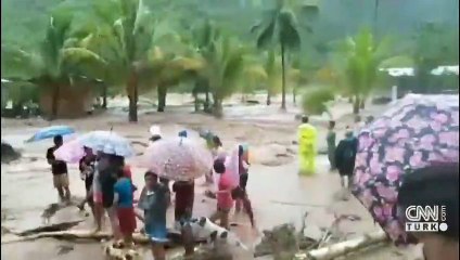 Filipinler'deki sel felaketinde can kaybı 13'e yükseldi